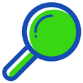 SEO Resources Google Search magnifying glass